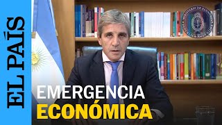 ARGENTINA  Anuncian medidas económicas de emergencia  EL PAÍS [upl. by Atinwahs]