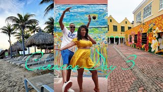 CURACAO TRAVEL VLOG DAY 3 MAMBO BEACH CLUB  PUNDA [upl. by Okiam]