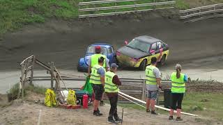 Folkrace Vimmerby semester racet 137 2024 finaldag seniordam Highlights [upl. by Eiramik]