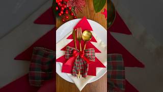 Decora tu mesa de navidad este año en minutos  Transform Your Christmas Table Setting [upl. by Syck32]