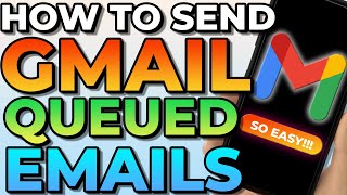 How To Fix Queued Email Problem On Gmail 2023 [upl. by Adnuhsal]