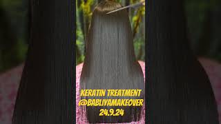 Keratin Treatment amazing Results babliyamakeover keratintreatment shots youtubeshorts [upl. by Fairbanks]