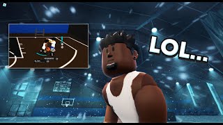 I USED A 999 BLOCK RATING TO TROLL THIS DUDE  ROBLOX HOOP CITY [upl. by Falcone]