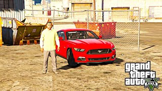 GTA 5 FRANKLIN DRIVE A MUSTANG GT [upl. by Tidwell525]