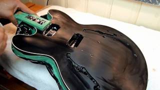 Gibson 335 Refinish Part 4 [upl. by Bail]