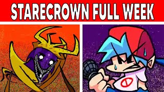 FNF vs Stare Crown Full Week 1 amp 2  Cutscene  Ending  Extra JUMPSCARE ALERT FNF Mods [upl. by Buxton249]