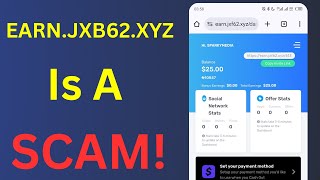 Earnjxf62xyz Review  Earnjxf62xyz Is A Scam [upl. by Tongue]