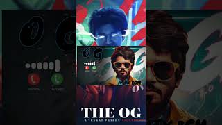 OG 20 Bgm ringtone Thalapathi Vijay the goatbgm shorts ringtone youtubeshorts bgm video [upl. by Alethia]