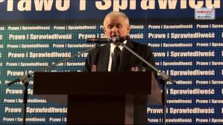 Jarosław Kaczyński w Białymstoku  całe wystąpienie [upl. by Ocsic]