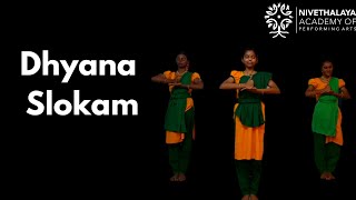 Dhyana Slokam  Bharatanatyam Slokam [upl. by Idas]