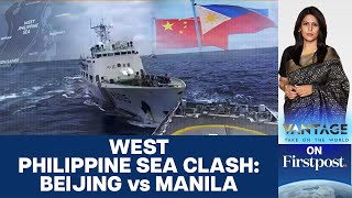 Chinese Ship Rams into Filipino Vessel Latest West Philippine Sea Clash  Vantage with Palki Sharma [upl. by Enayd]