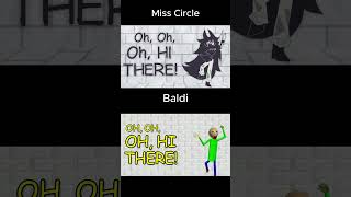 Miss Circle and Baldi Youre Mine Side By Side Credits go to PghLFilms and waffleraa [upl. by Aletse315]