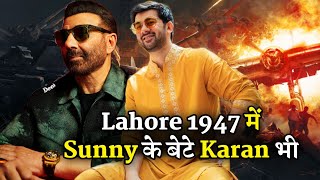 First Time Sunny Deol Movie With His Real Son Karan Deol With Lahore 1947 [upl. by Adnilim169]