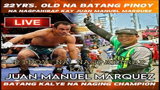 22yrs old na bagitong PINOY na nagpahirap kay Juan Manuel Marquez [upl. by Aaronson769]