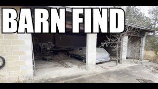 I found a ABANDONED GARAGE with a RARE 1966 OLDSMOBILE F85 STATION WAGON IN IT [upl. by Tegirb]