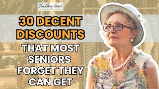 30 Decent Discounts That Most Seniors Forget They Can Get [upl. by Odey]