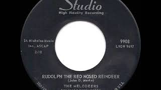 1960 Melodeers  Rudolph The Red Nosed Reindeer [upl. by Eimmit]