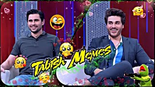 Tabish Hashmi amp Ahsan Khan  Memes funnymoments [upl. by Mcgannon]