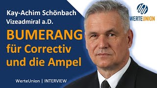 BUMERANG für Correctiv und die Ampel  Vizeadmiral KayAchim Schönbach im Interview [upl. by Osswald]