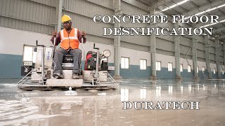 Duratech Concrete floor densification [upl. by Ethelda]