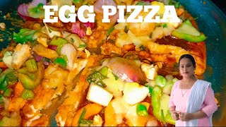 readymade base egg pizza 🍕 recipe ❤️ [upl. by Yam]