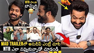 MAD Theatrical Trailer Launch by Jr NTR  Pawan Kalyan  CM Jagan  Anudeep KV  News Buzz [upl. by Ynattyrb]