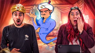 ELE SABE TUDO SOBRE NÓS FICAMOS IMPRESSIONADOS no Akinator [upl. by Acinorej]