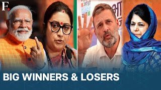 India Elections 2024 Lok Sabha Election 2024 Catch Biggest Shocks amp Upsets Subscribe to Firstpost [upl. by Nnyrat]