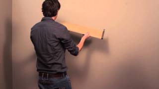 HOW TO einen modernen Duraline Regalhalter an der Wand montieren  Deutsch [upl. by Quartis708]