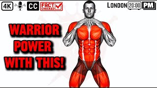 Wake Up Your WARRIOR Power with This 10Minute Circuit [upl. by Neil30]