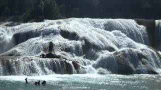 agua azul chiapas mexico [upl. by Ammamaria]