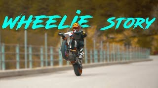 Wheelie Story  KTM 690 SMCR  Part 1 2017 [upl. by Lumbye416]