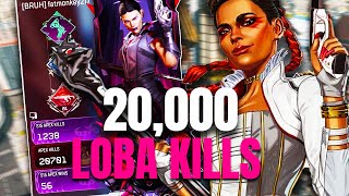 WHAT 20000 KILLS ON LOBA LOOKS LIKE…Apex Legends Season 21 [upl. by Gearalt633]