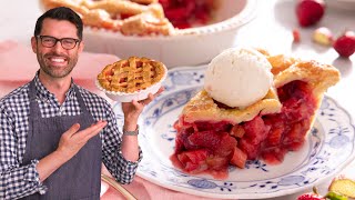 Strawberry Rhubarb Pie [upl. by Klug]