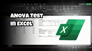 How to Perform ANOVA Test in Excel Climate Data Analysis Tutorial  What is ANOVA  Variance [upl. by Aizatsana]