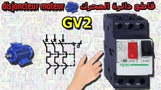 شرح قاطع دائرة المحرك disjoncteur moteur GV2 [upl. by Annais491]