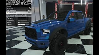 GTA 5  DLC Vehicle Customization  Vapid Caracara 4x4 Ford Raptor and Review [upl. by Anoerb]