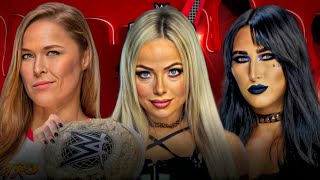 Liv Morgan vs Rhea Ripley vs Ronda Rousey World Title Full Match WWE Bad Blood 2024 Highlights [upl. by Farrel]