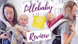 LILLEBABY REVIEW  COMPLETE AIRFLOW  BABY CARRIER [upl. by Laemsi]