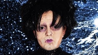 Edward Scissor Hands  Makeup Tutorial [upl. by Bower]