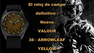 NUEVO RELOJ RZE VALOUR 38  ARROWLEAF YELLOW El reloj de CAMPO DEFINITIVO [upl. by Eetsirk]