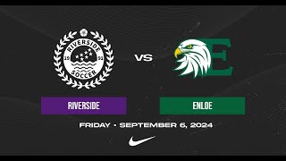 Riverside Mens Soccer vs Enloe 9624 [upl. by Bilek]