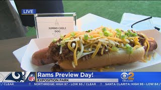 Coliseum Adds New Menu Items Ahead Of Rams Home Opener [upl. by Leacock230]