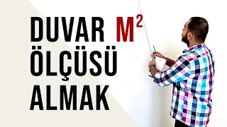 ✅ Duvar Ölçüsü Nasıl Alınır  ✅💯 Duvar metrekare m2 nasıl hesaplanır [upl. by Paola250]