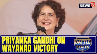 Wayanad News  Wayanad Elections Results  Priyanka Gandhi Thanks Voters  Priyanka Gandhi Wayanad [upl. by Elbag748]