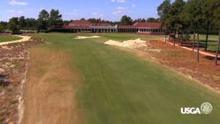 Pinehurst No 2 Flyover Series Hole 18 [upl. by Arded633]