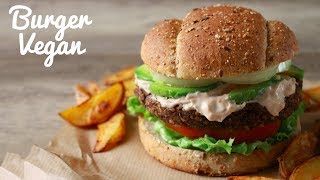 BURGER VEGAN  Sain amp Végétalien [upl. by Hally]