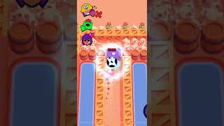 Who can escape Mandy Super 🤪😳 brawlstars shorts [upl. by Carlick302]