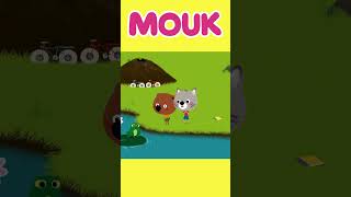 Mouk et la Grenouille Magique  🐸🗿 mouk short cartoon funny [upl. by Rozek]