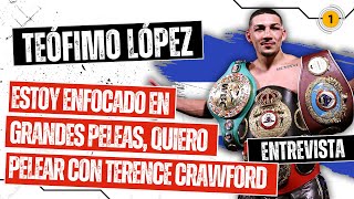 TEÓFIMO LÓPEZ quiere pelear con TERENCE CRAWFORD  La Hora del Boxeo [upl. by Eiuqcaj50]